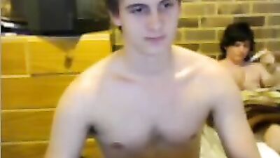 Friendly Fucks: Amateur Bisexual Cum Shots Webcam Reunion