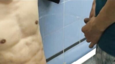 Raw Muscle Men: Public Water Sports Frenzy!