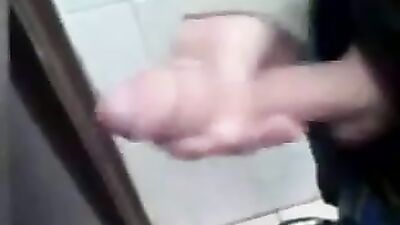 Freshly Painted Door - A new twist on amateur cum shots and handjobs!