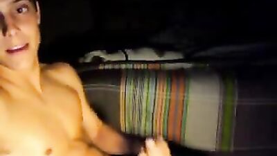 Well-Lit Webcam Solo: Teen Smoothies Wank and Cum!