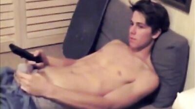 Skater Drops Another Load! Amateur Cum Shots Solo Explosion - Skater drops a load