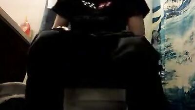 Left Thigh Cum Dump: Amateur Cum Shots Solo!