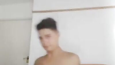 Young Handsome Webcam Solo Handjob