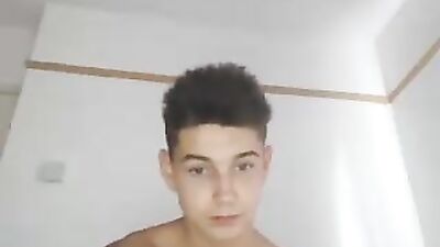 Young Handsome Webcam Solo Handjob