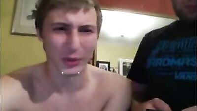 Blonde Blowjob Webcam: Amateur Cum Shots with Boys