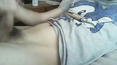 Cum on My Bed - Amateur Cum Shots Solo