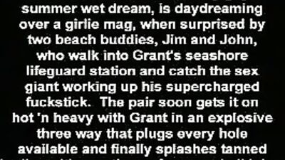 THE LIFEGUARD: A VINTAGE GROUP SEX ADVENTURE!