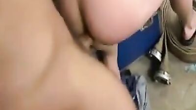 Firemen love big hoses: The ultimate action bareback group sex