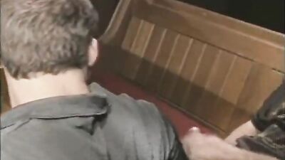 Cruising in the Theatre: Action Oral Handjob - Hardcore Gay Porn Video