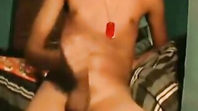 Young Latino Cum Machine: Azteck Teens Sensual Web-Cam Solo