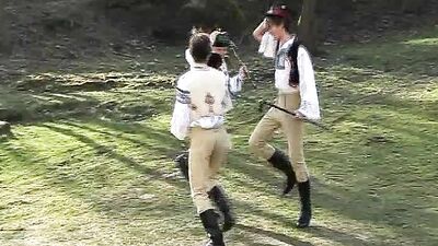 Bareback Dancers: Action Group Sex