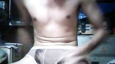 Masturbabadose with Underpants: Amateur Cum Shots Handjob