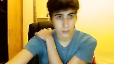 Gay Porn: In Your Room & Webcam - Amateur Cum Shots Handjob