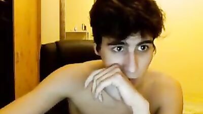 Gay Porn: In Your Room & Webcam - Amateur Cum Shots Handjob