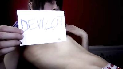 Hot Emo Boy Web-Cam Solo: Cuties Naughty Fun