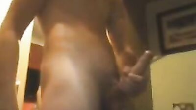 Teen Boy Web-Cam Solo: Smooth and Sensual Masturbation