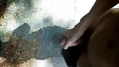Sweet Handjobs in the Park - Amateur Cum Shots
