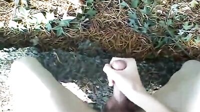 Sweet Handjobs in the Park - Amateur Cum Shots