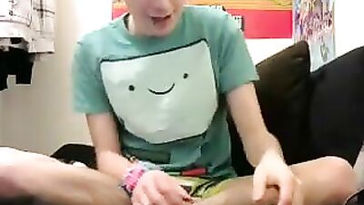 Young Blond Cumshot Tease: Exploring Gay Porns Hottest New Twink