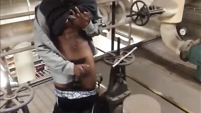 Unloading at work: Amature Cum Shots Solo - New Gay Porn Adventure!
