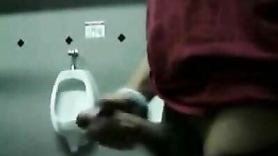 Young masturbating in public toilets