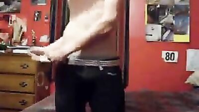 Young Webcam Boy Masturbates in Bed - Cum and Explode!
