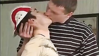 Gay Billiard Threesome: Bareback Group Sex