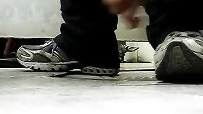 Asian Handjob Boy - Public Toilet Wanking Adventures!