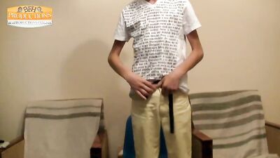 Young Webcam Stripper Reveals His Secret Desires!