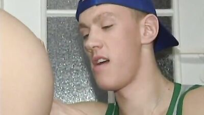 Winter Oral Fun with Caught Gay Boy