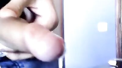 Young Portuguese Masturbation - An Amateur Cum Shot Handjob