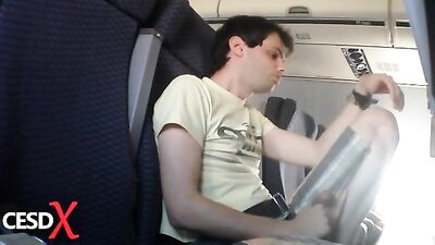 Cockpit Cumming: Plane Passion Unleashed!