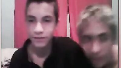 Gang Bang: Three Young Cam Boys Group Action ===========================================