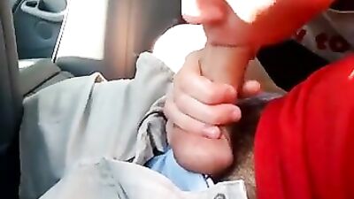 Jerrod and Charlies Backseat Oral Cumshot Adventure with Nick18