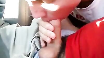 Jerrod and Charlies Backseat Oral Cumshot Adventure with Nick18