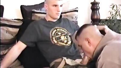 Gay Marine Teen Cash: Action Oral Straight Boys