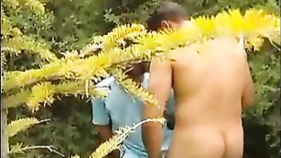 Natural Fun in Nature Gay Porn Outside Twinks: Bareback Adventure