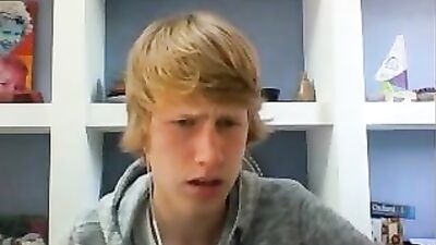 Handsome guy: The ultimate bliss for Amateur Blond Boys Ass Play lovers