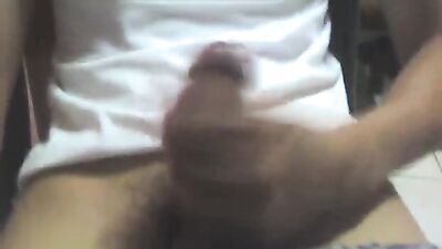 Masturbation Webcam: Amateur Cum Shots Handjob