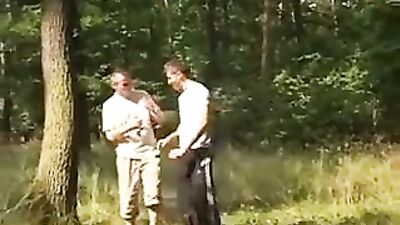 Woodsy Twinks: Public Park Bareback Bonanza