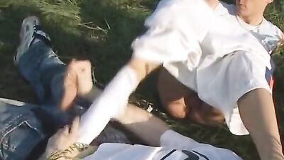 Friendly Field Fun - Cum Shots Amateur Gay Porn Video