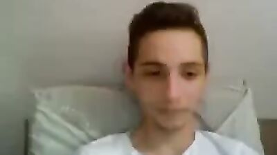 Young Goatee Guy Cums Again - Amateur Handjobs and Shots!