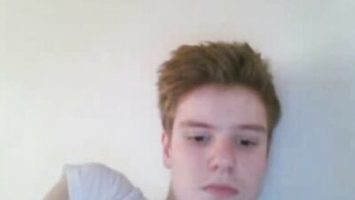 Handsome Webcam Blond Masturbation Adventure