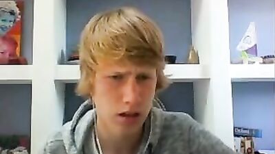 Blond Boy Cum: Super Hot Sexy Solo Web-Cam Adventure!