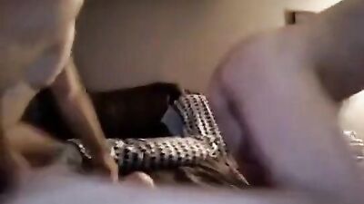 White and Asian Couple on Webcam