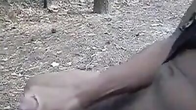 Cumming in the Park - Amateur Public Outside Cumshots!