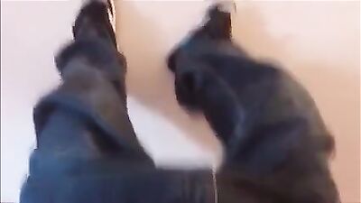 Jerking Off In Style - Fully Clothed Amateur Cum Shots