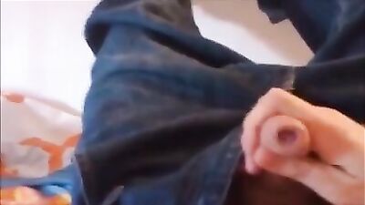 Jerking Off In Style - Fully Clothed Amateur Cum Shots