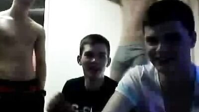 Young Military Academy Boys Explore Their Sexuality in Hot Web-Cam Show!