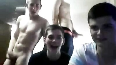 Young Military Academy Boys Explore Their Sexuality in Hot Web-Cam Show!